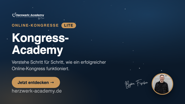 Werbegrafik Kongress-Academy Lite, Querformat